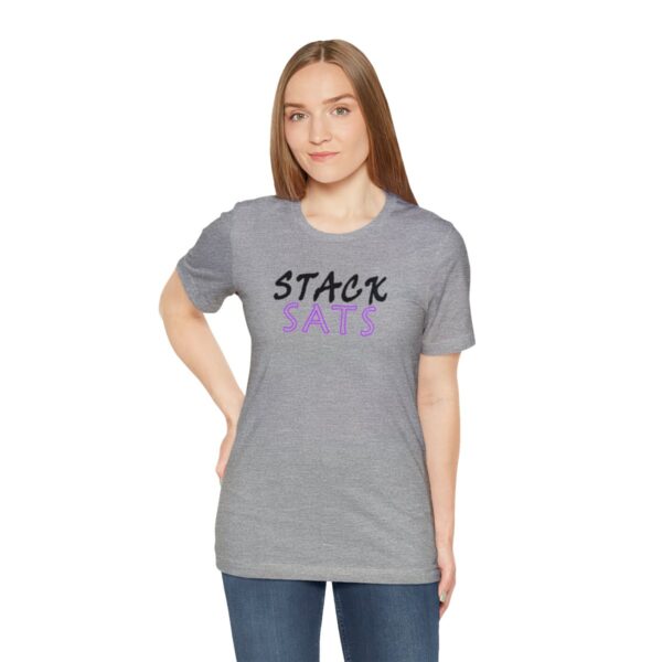 Stack SATS Unisex Jersey Short Sleeve Tee (B/P/H) - Image 125