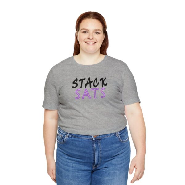 Stack SATS Unisex Jersey Short Sleeve Tee (B/P/H) - Image 127