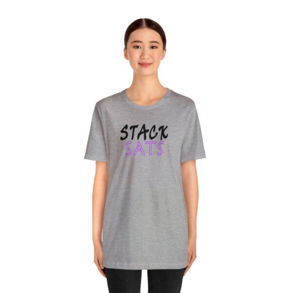 Stack SATS Unisex Jersey Short Sleeve Tee (B/P/H) - Image 123