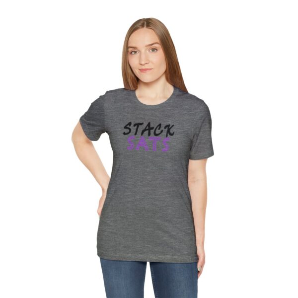 Stack SATS Unisex Jersey Short Sleeve Tee (B/P/H) - Image 53