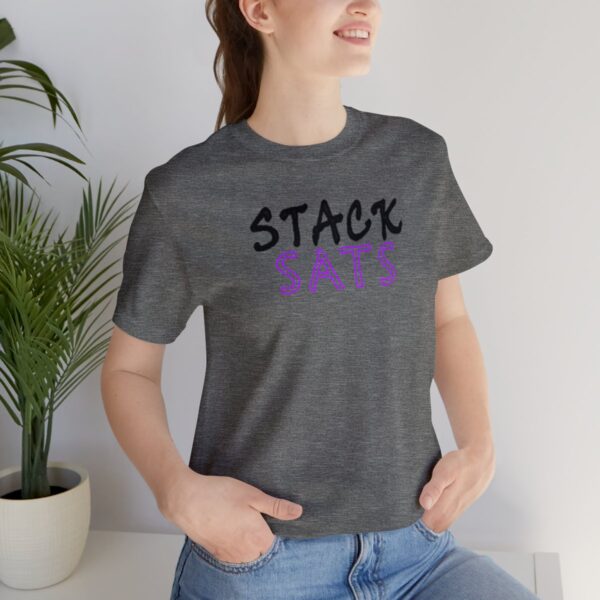 Stack SATS Unisex Jersey Short Sleeve Tee (B/P/H) - Image 57