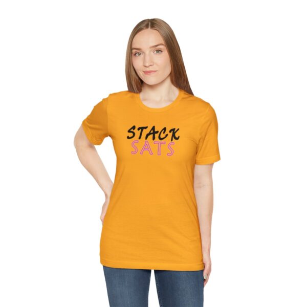 Stack SATS Unisex Jersey Short Sleeve Tee (B/P/H) - Image 77