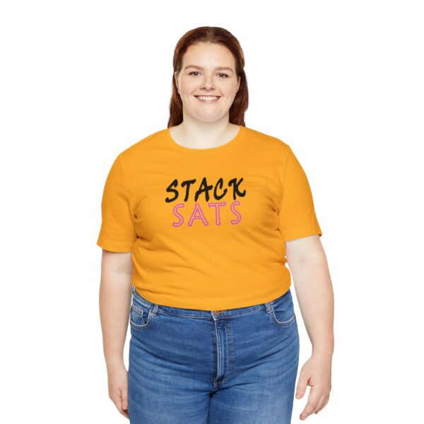 Stack SATS Unisex Jersey Short Sleeve Tee (B/P/H) - Image 79