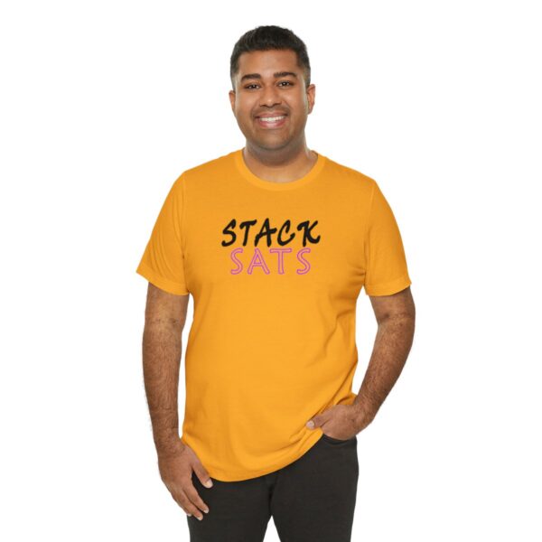 Stack SATS Unisex Jersey Short Sleeve Tee (B/P/H) - Image 80