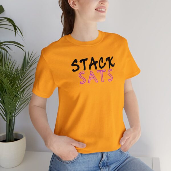 Stack SATS Unisex Jersey Short Sleeve Tee (B/P/H) - Image 81