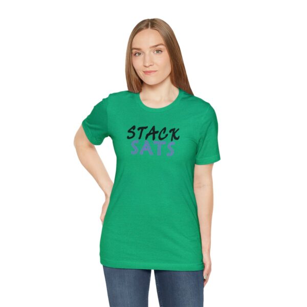 Stack SATS Unisex Jersey Short Sleeve Tee (B/P/H) - Image 101