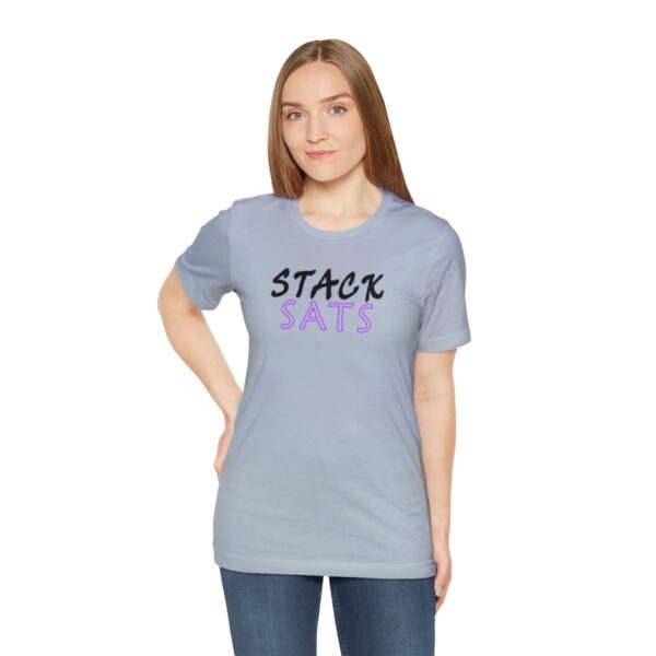 Stack SATS Unisex Jersey Short Sleeve Tee (B/P/H) - Image 113