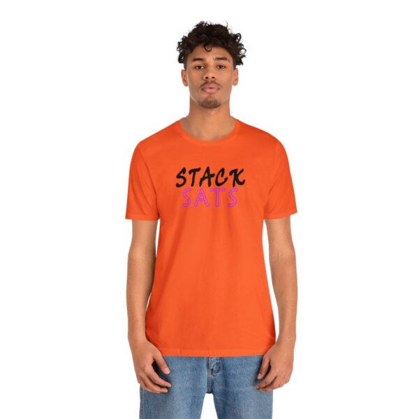 Stack SATS Unisex Jersey Short Sleeve Tee (B/P/H) - Image 40