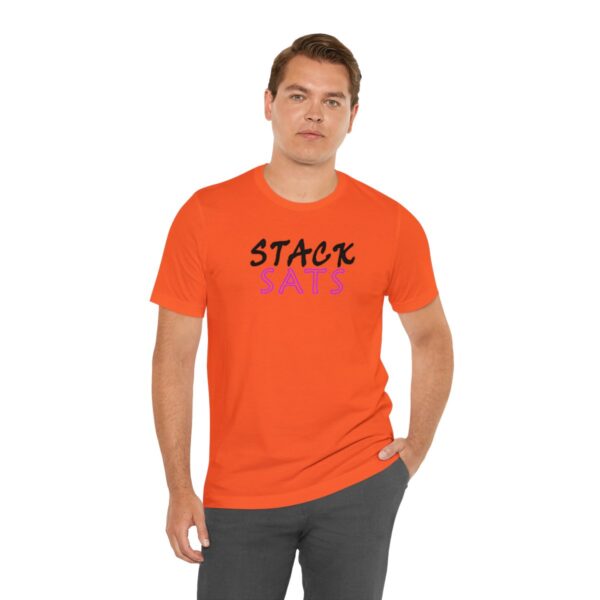 Stack SATS Unisex Jersey Short Sleeve Tee (B/P/H) - Image 42