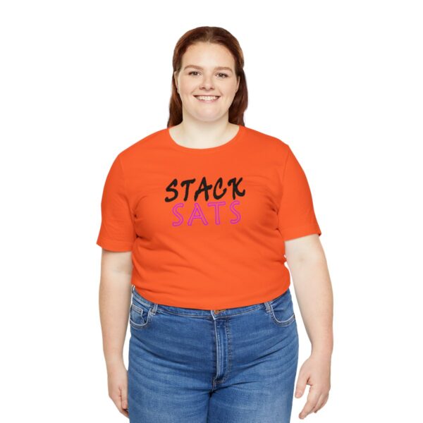 Stack SATS Unisex Jersey Short Sleeve Tee (B/P/H) - Image 43