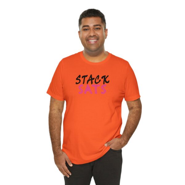 Stack SATS Unisex Jersey Short Sleeve Tee (B/P/H) - Image 44