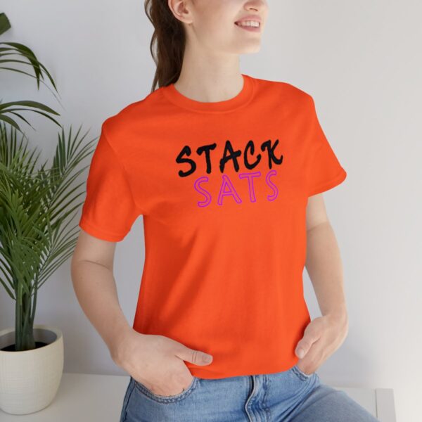 Stack SATS Unisex Jersey Short Sleeve Tee (B/P/H) - Image 45