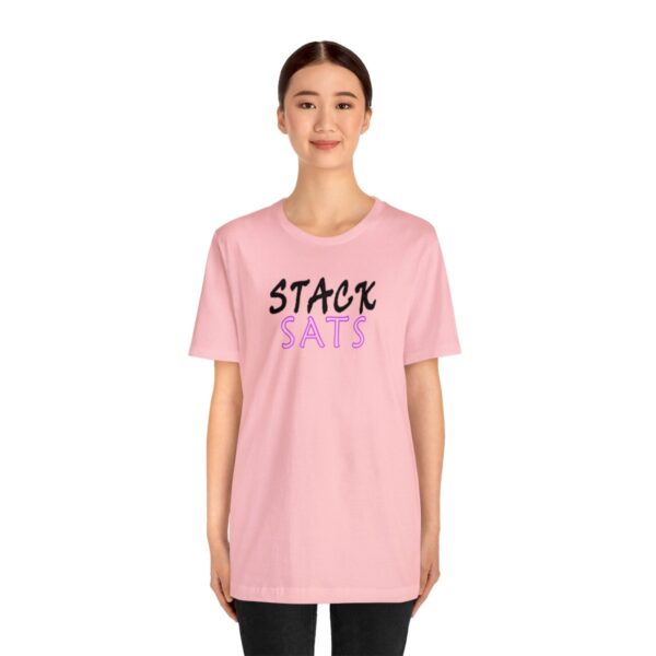 Stack SATS Unisex Jersey Short Sleeve Tee (B/P/H) - Image 147