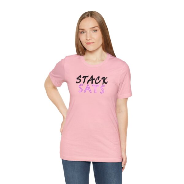 Stack SATS Unisex Jersey Short Sleeve Tee (B/P/H) - Image 149