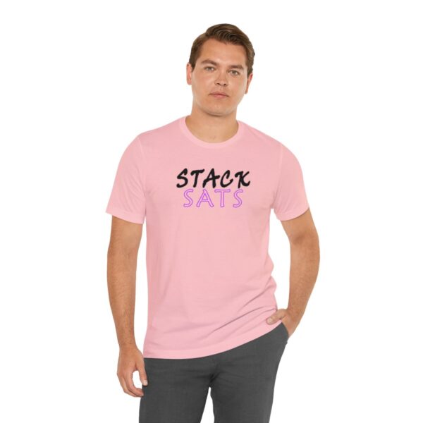 Stack SATS Unisex Jersey Short Sleeve Tee (B/P/H) - Image 150