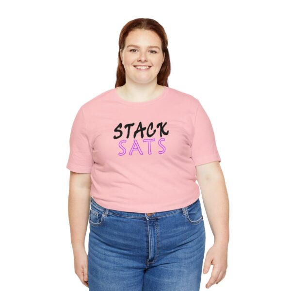 Stack SATS Unisex Jersey Short Sleeve Tee (B/P/H) - Image 151