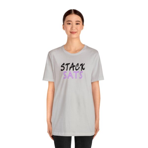 Stack SATS Unisex Jersey Short Sleeve Tee (B/P/H) - Image 63