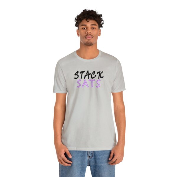 Stack SATS Unisex Jersey Short Sleeve Tee (B/P/H) - Image 64