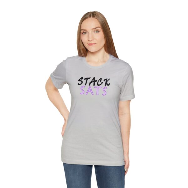 Stack SATS Unisex Jersey Short Sleeve Tee (B/P/H) - Image 65