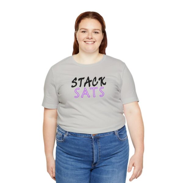 Stack SATS Unisex Jersey Short Sleeve Tee (B/P/H) - Image 67