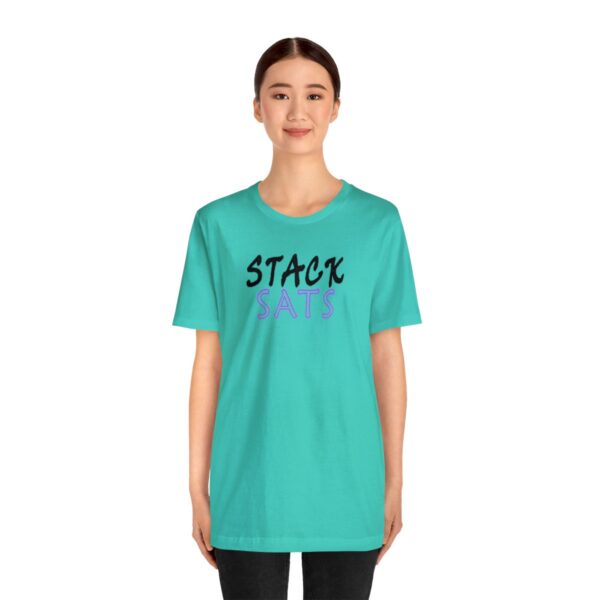 Stack SATS Unisex Jersey Short Sleeve Tee (B/P/H) - Image 3