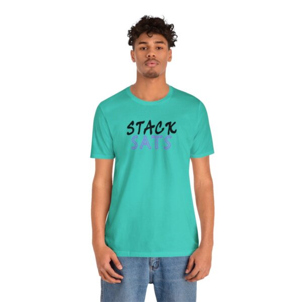 Stack SATS Unisex Jersey Short Sleeve Tee (B/P/H) - Image 4