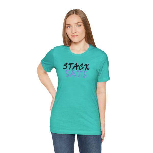 Stack SATS Unisex Jersey Short Sleeve Tee (B/P/H) - Image 5