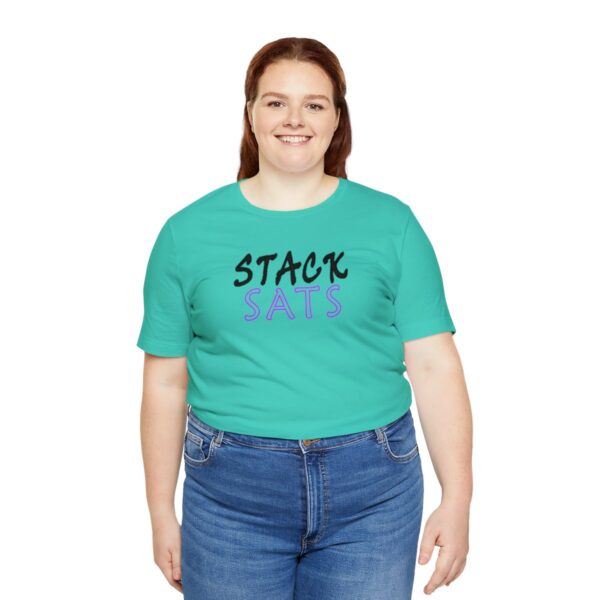 Stack SATS Unisex Jersey Short Sleeve Tee (B/P/H) - Image 7