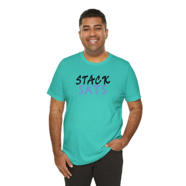 Stack SATS Unisex Jersey Short Sleeve Tee (B/P/H) - Image 8