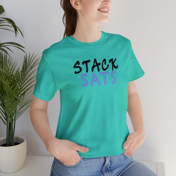 Stack SATS Unisex Jersey Short Sleeve Tee (B/P/H) - Image 9