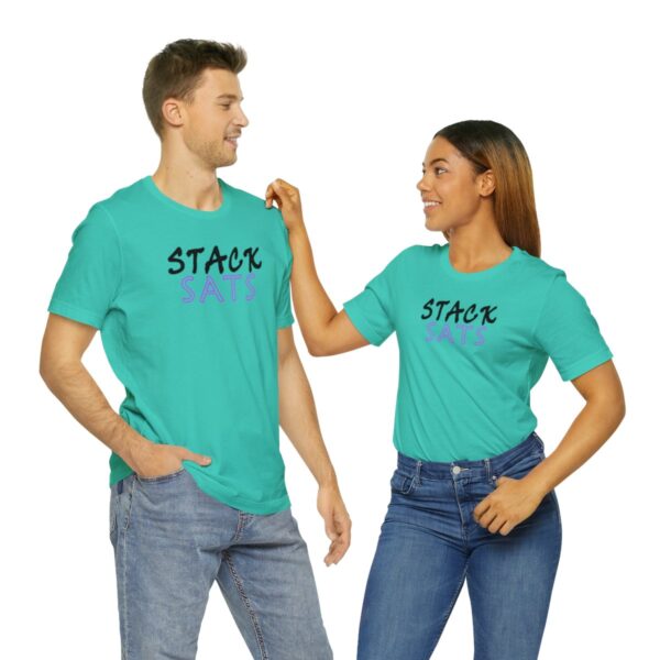 Stack SATS Unisex Jersey Short Sleeve Tee (B/P/H) - Image 10