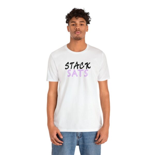 Stack SATS Unisex Jersey Short Sleeve Tee (B/P/H) - Image 16