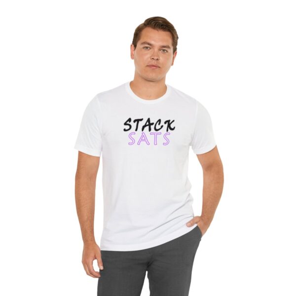 Stack SATS Unisex Jersey Short Sleeve Tee (B/P/H) - Image 18