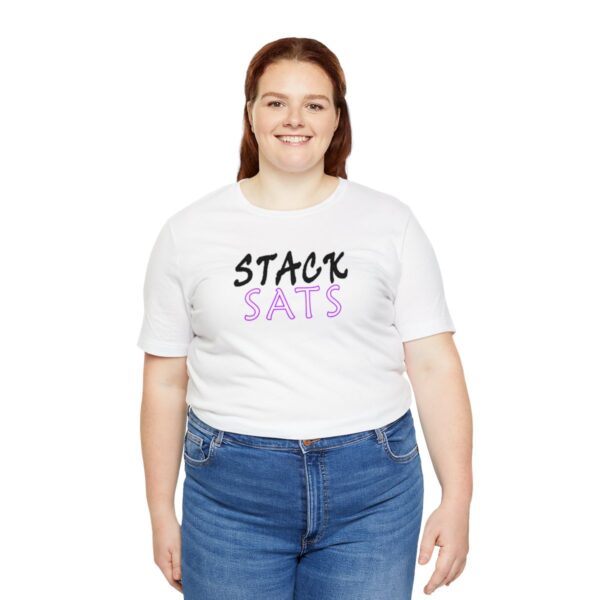 Stack SATS Unisex Jersey Short Sleeve Tee (B/P/H) - Image 19