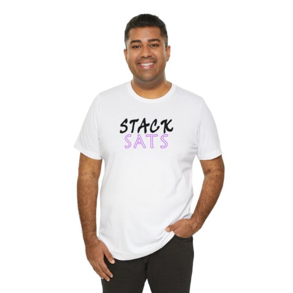 Stack SATS Unisex Jersey Short Sleeve Tee (B/P/H) - Image 20