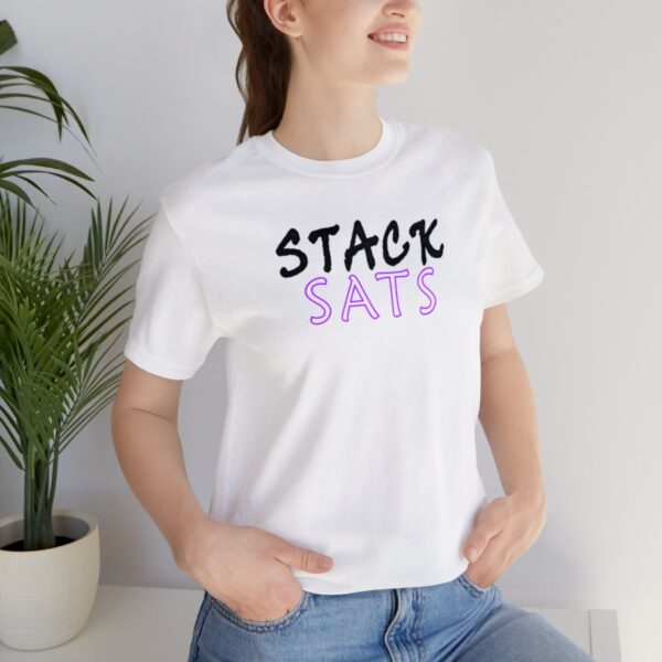 Stack SATS Unisex Jersey Short Sleeve Tee (B/P/H) - Image 21