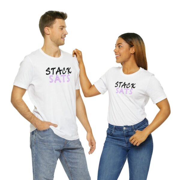 Stack SATS Unisex Jersey Short Sleeve Tee (B/P/H) - Image 22