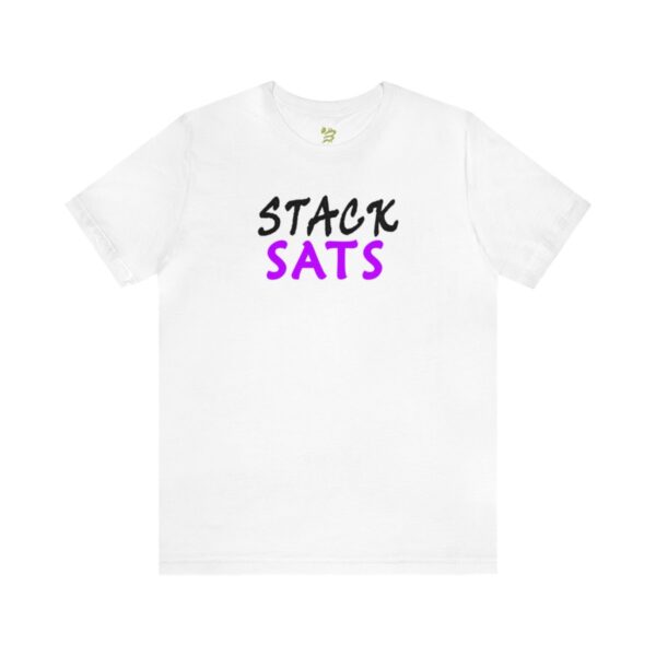 STACK SATS Unisex Jersey Short Sleeve Tee (B/P)