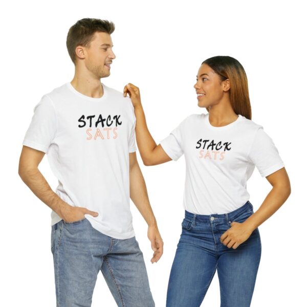 STACK SATS Unisex Jersey Short Sleeve Tee - Image 10