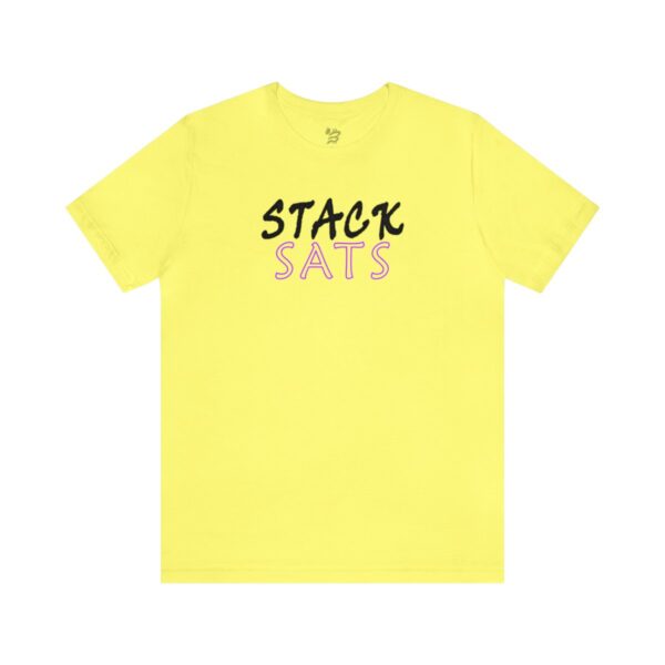 Stack SATS Unisex Jersey Short Sleeve Tee (B/P/H) - Image 85