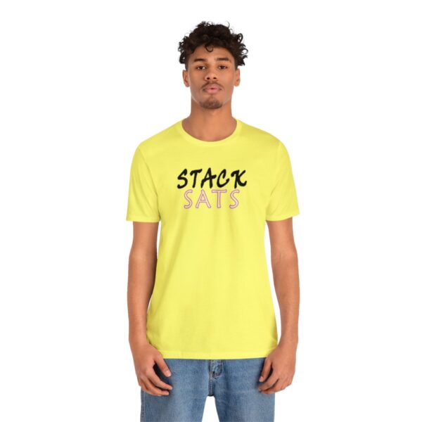 Stack SATS Unisex Jersey Short Sleeve Tee (B/P/H) - Image 88