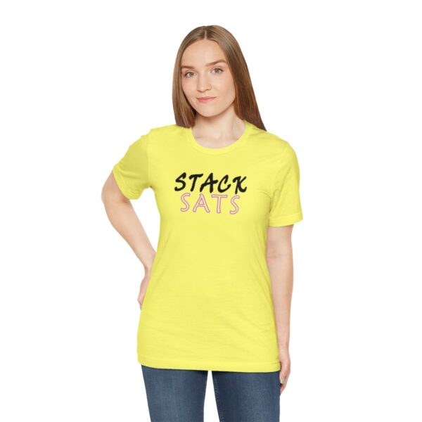 Stack SATS Unisex Jersey Short Sleeve Tee (B/P/H) - Image 89