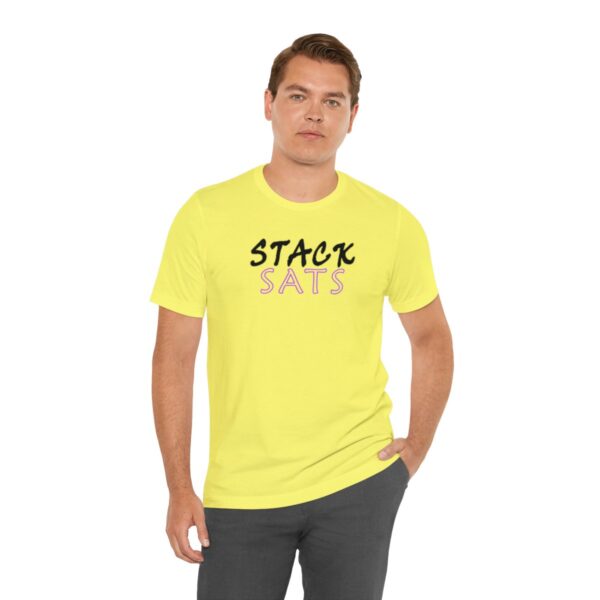 Stack SATS Unisex Jersey Short Sleeve Tee (B/P/H) - Image 90