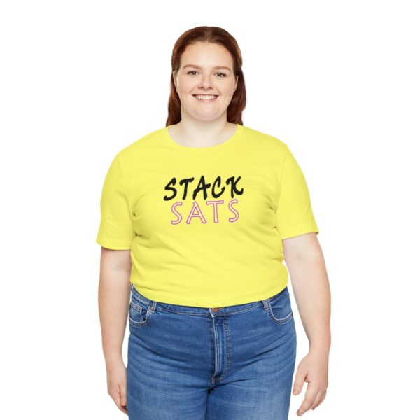 Stack SATS Unisex Jersey Short Sleeve Tee (B/P/H) - Image 91