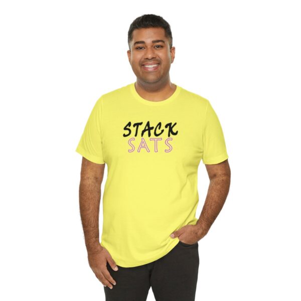 Stack SATS Unisex Jersey Short Sleeve Tee (B/P/H) - Image 92