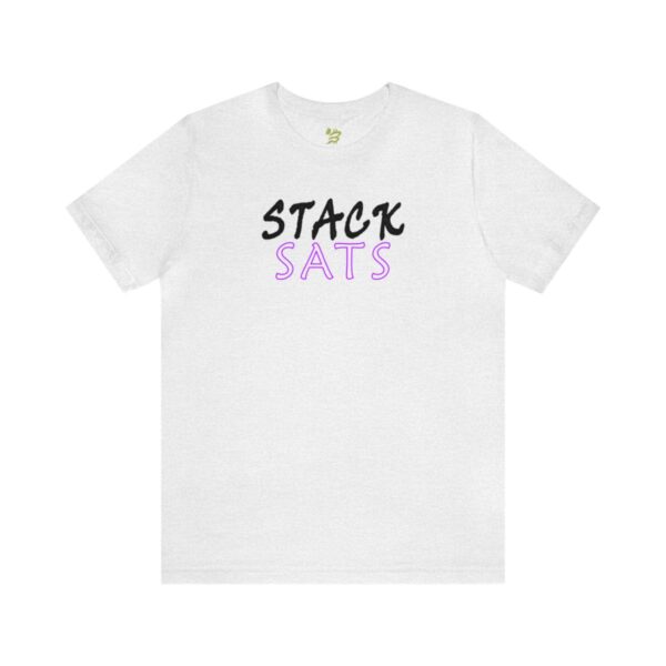 Stack SATS Unisex Jersey Short Sleeve Tee (B/P/H) - Image 25