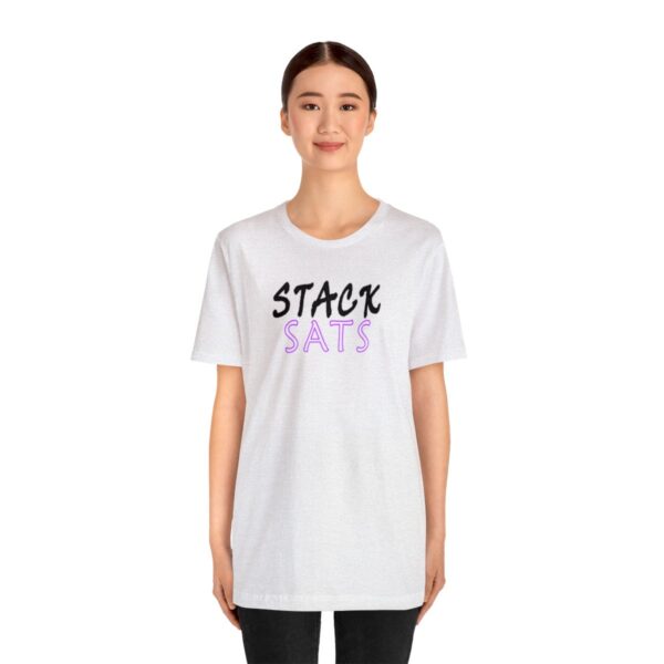 Stack SATS Unisex Jersey Short Sleeve Tee (B/P/H) - Image 27