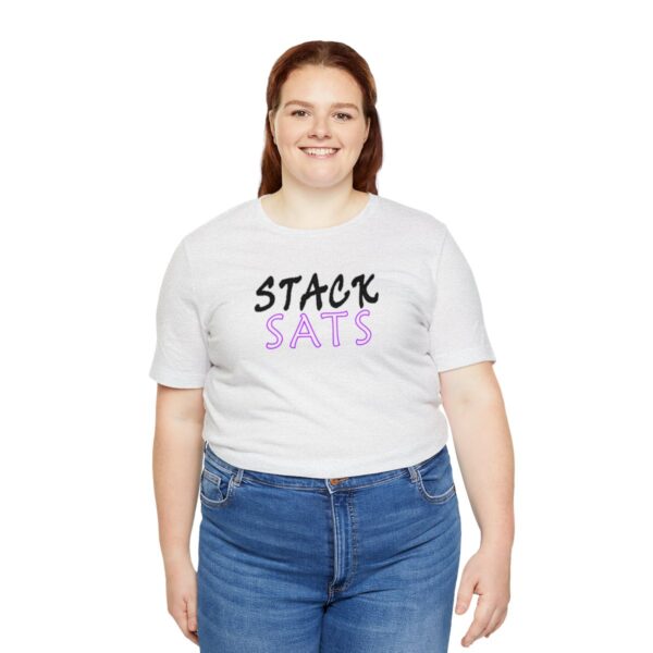 Stack SATS Unisex Jersey Short Sleeve Tee (B/P/H) - Image 31