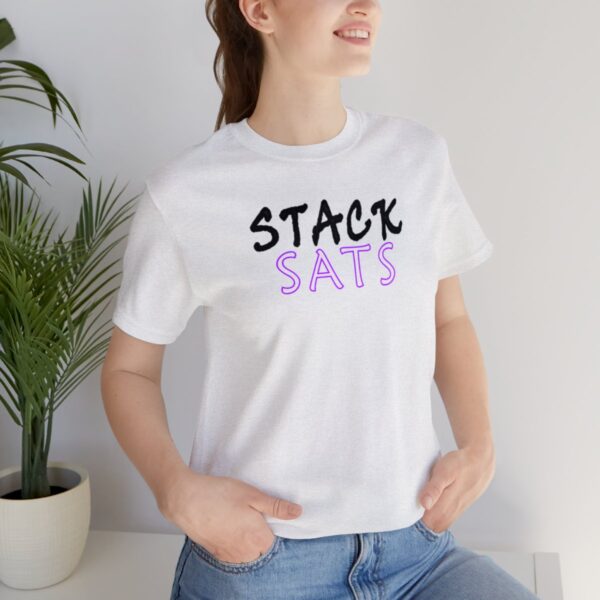 Stack SATS Unisex Jersey Short Sleeve Tee (B/P/H) - Image 33