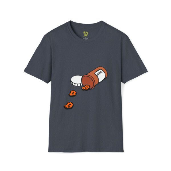 BTC Pill Unisex Softstyle T-Shirt - Image 31